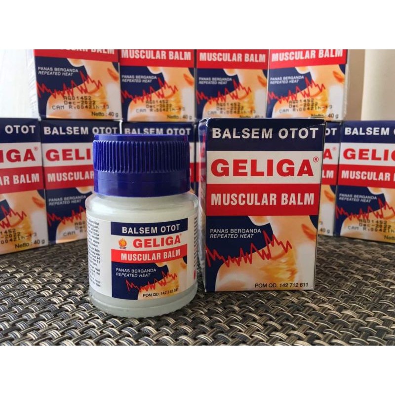 Dầu Cù Là Lửa Geliga Muscular Balm Indonesia 40g