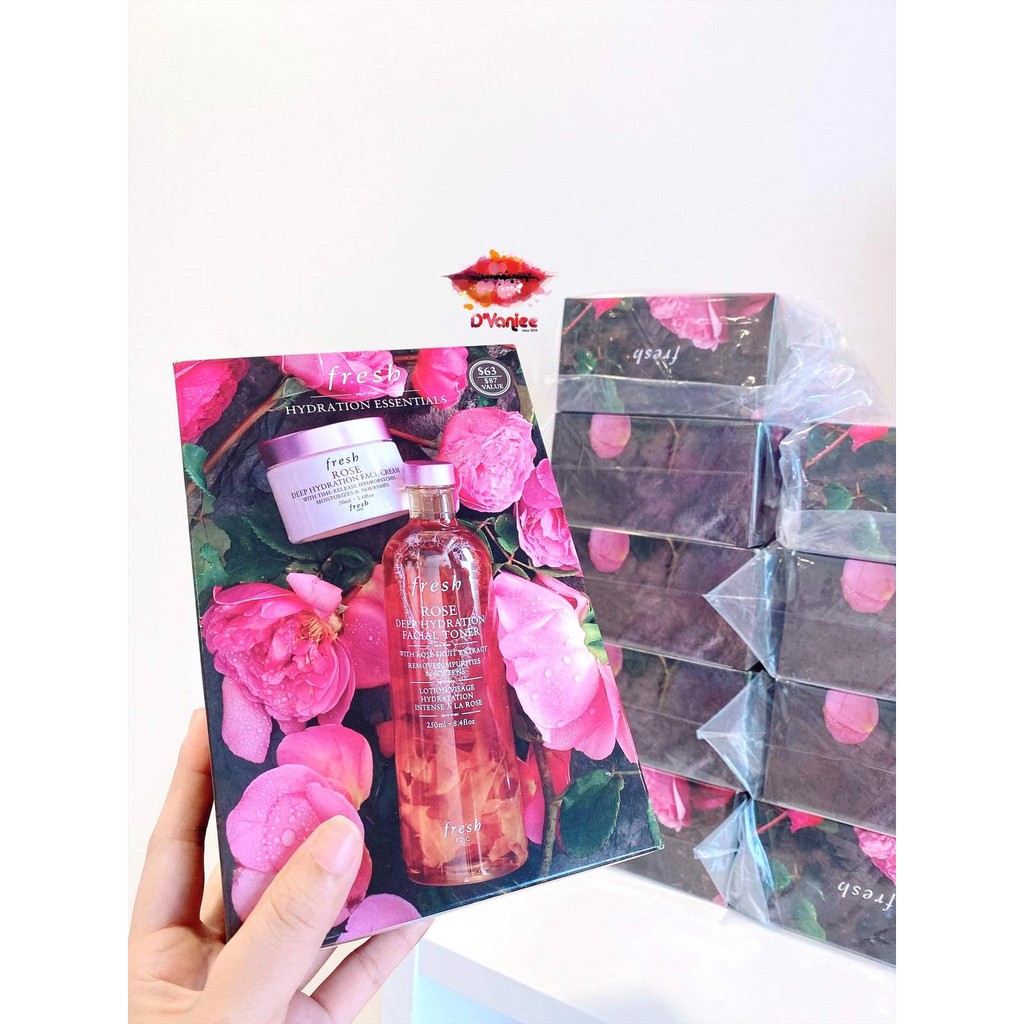 fresh rose hydration skincare essentials