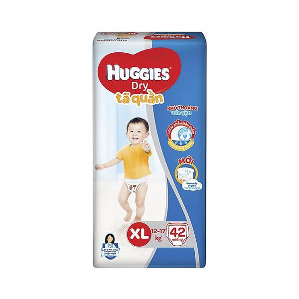 Bỉm quần Huggies XL 42 miếng