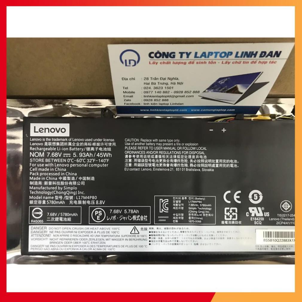 💖💖 Pin (Original)45Wh Lenovo Yoga 530-14IKB L17M4PB0 Battery