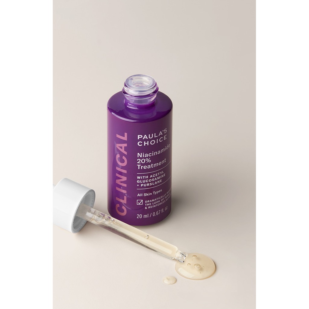 Tinh Chất Paula's Choice Se Khít Lỗ Chân Lông Tối Ưu Clinical Niacinamide 20% Treatment 20ml