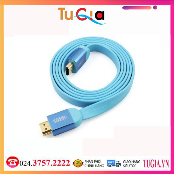 CÁP HDMI 3 MÉT SIÊU MỎNG UNITEK (Y-C155) - Hàng chính hãng