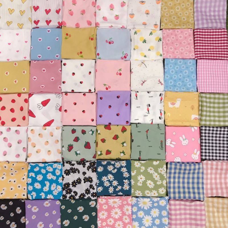 Khăn Bandana hoạ tiết dễ thương