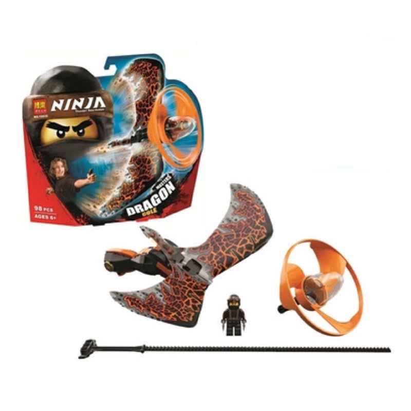 Bộ đồ chơi Cao thủ lốc xoáy - con quay ninjago