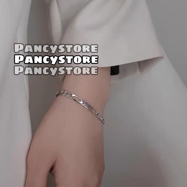 lắc tay vòng tay titan dây xích cho nam nữ Unisex cá tính