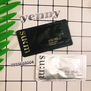 Mặt nạ sủi bọt sum