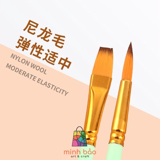 BỘ 6 CÂY CỌ VẼ PASTEL KEEP SMILLING A6332