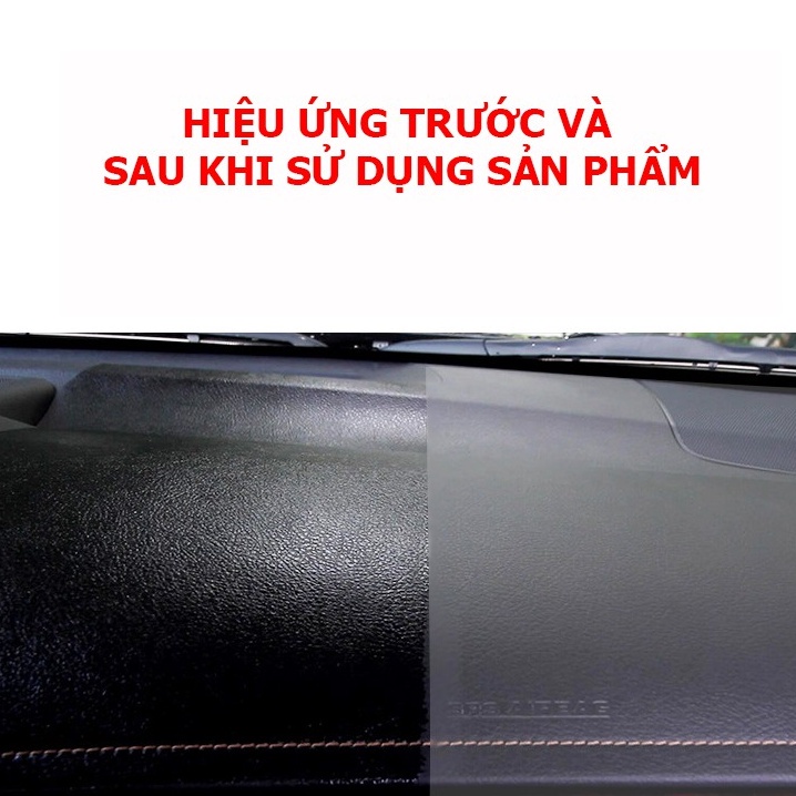 Chai xịt dưỡng nhựa nhám, phục hồi nhựa, Làm mới nhựa đen, Làm mới ghế da lọ 300ml
