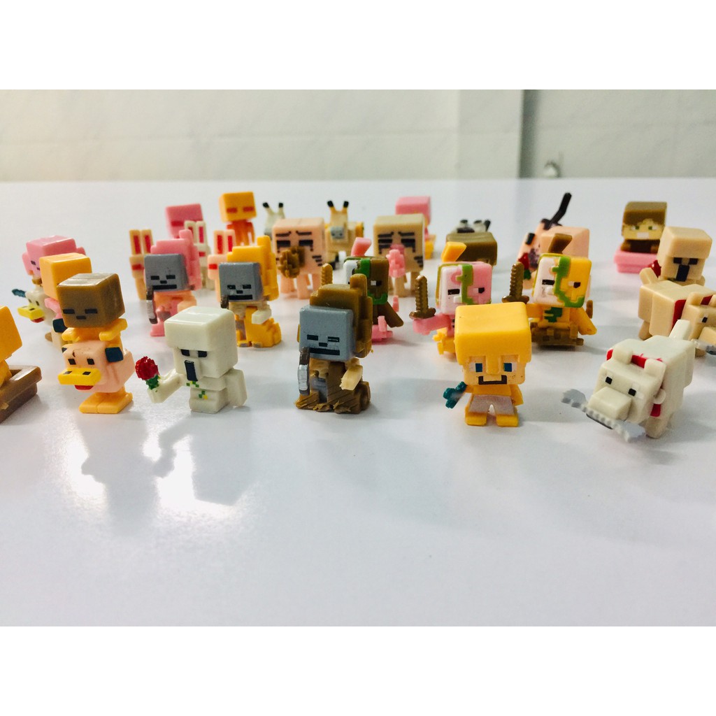 [Mẫu hot] Bộ 36 nhân vật mô hình mini figure Minecraft mẫu 4 cực đẹp