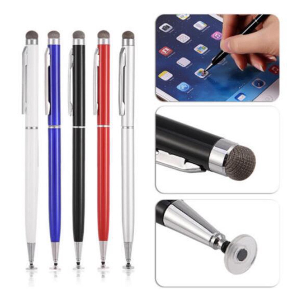 m Ứng Điện Dung 2 Trong 1, Bút Vẽ Stylus Cho IPhone IPad Samsung, Máy Tính Bảng Điện Thoại Android, Thiết Bị Cảm Ứng Kép