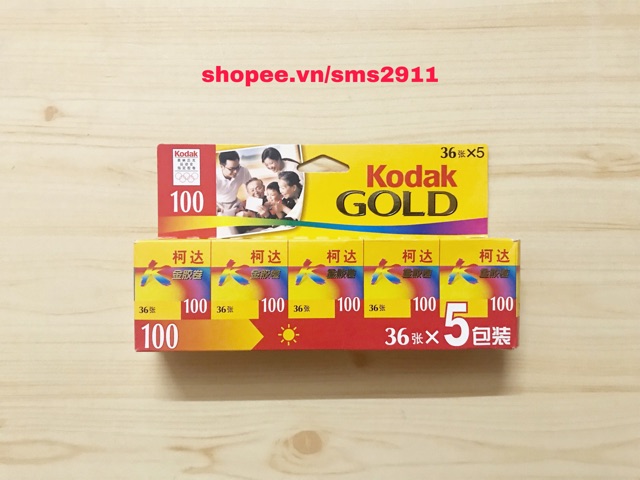 Film chụp ảnh Kodak Gold 100