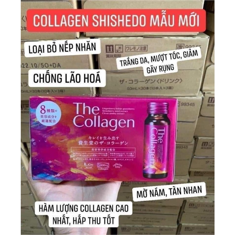 Nước uống the collagen shiseido nhật bản