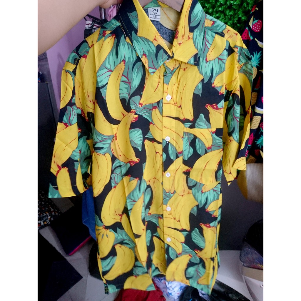 áo trái cây bigsize/sơ mi