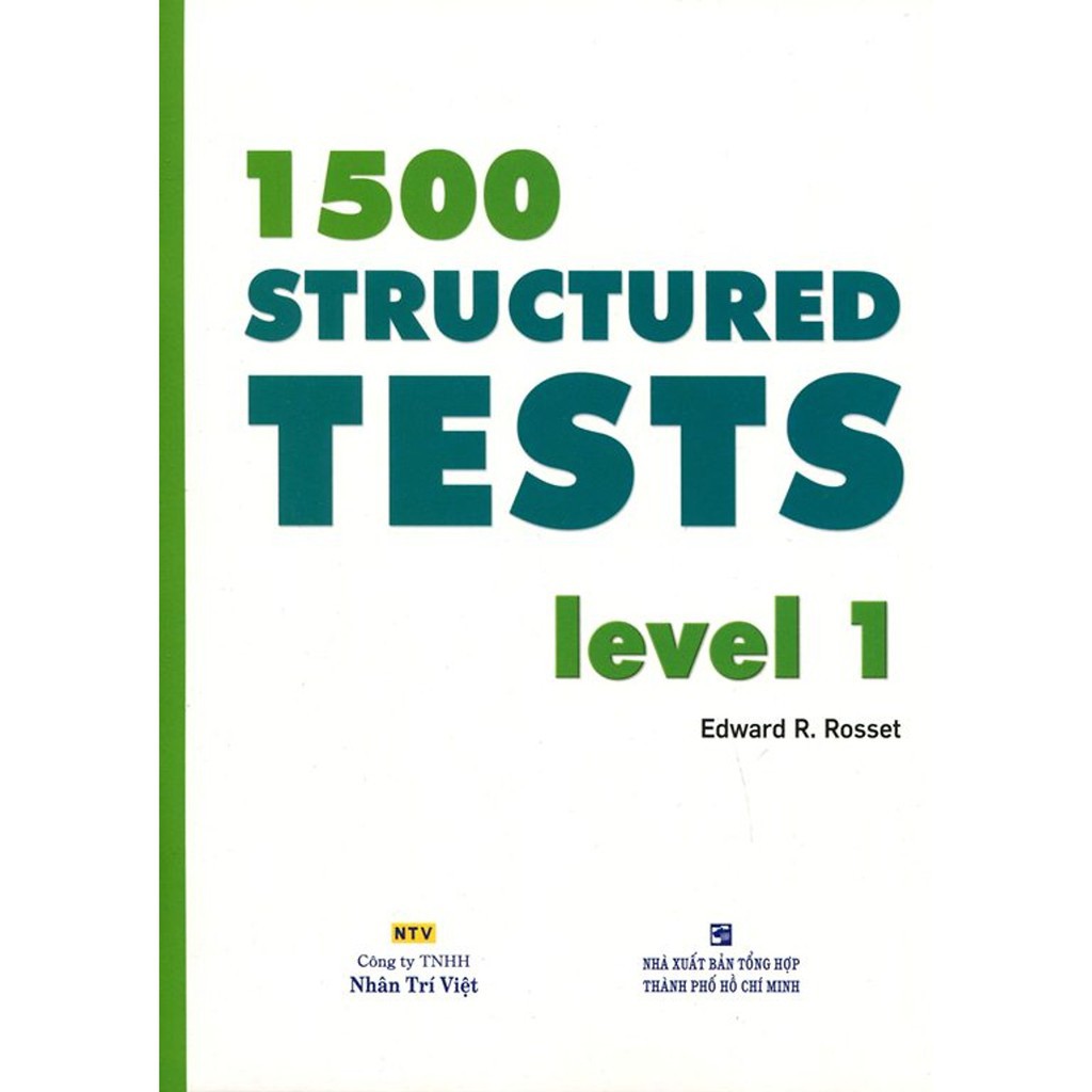 Sách - 1500 Structured Tests Leve 1 (Không CD) - NTV