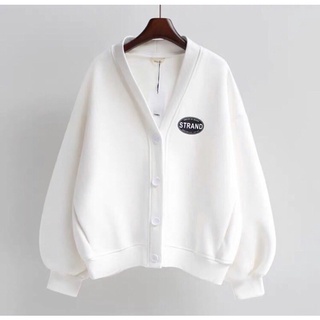 Áo Cardigan Nỉ Bông Strand Áo khoác ulzzang kiểu dángSIÊU HOT
