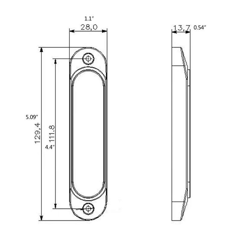 Đèn 27 Led Gắn Hông Xe Tải Báo Tín Hiệu Xi Nhan