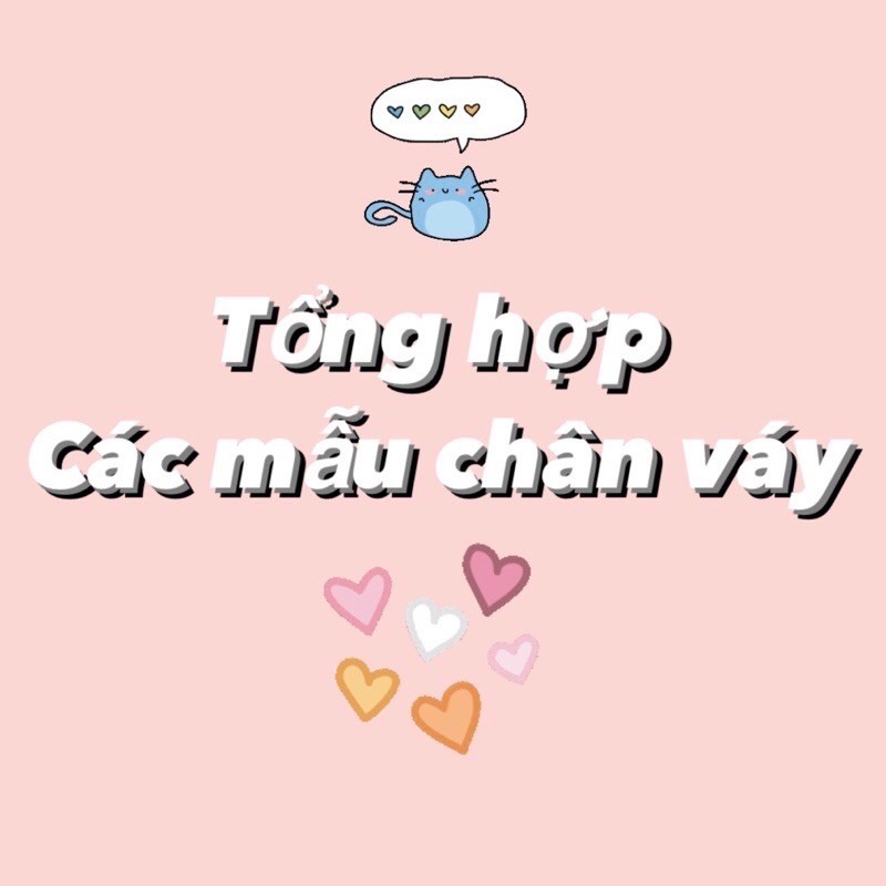Chân váy xoè xếp ly