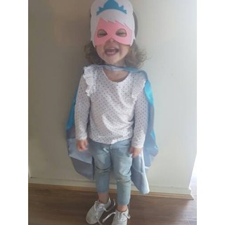 Set áo choàng + Mặt nạ Elsa
