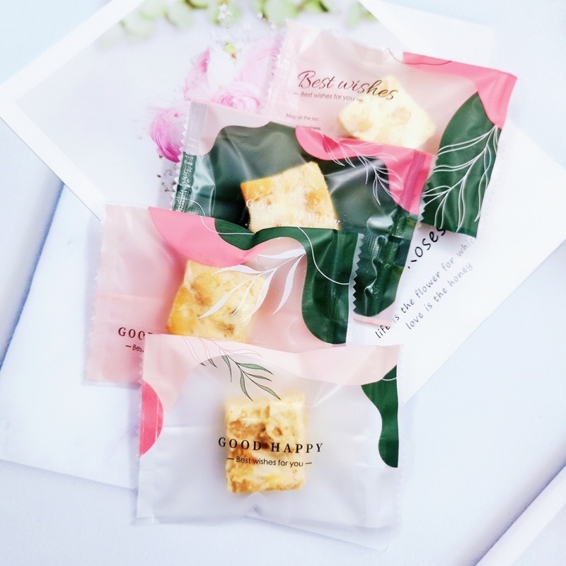 100 vỏ túi đựng bánh 7x10cm