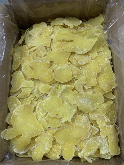 Gừng Huế lát mỏng túi zip 500gram date 2024