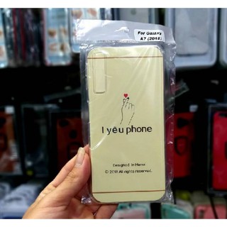 Ốp lưng silicon ss galaxy a7