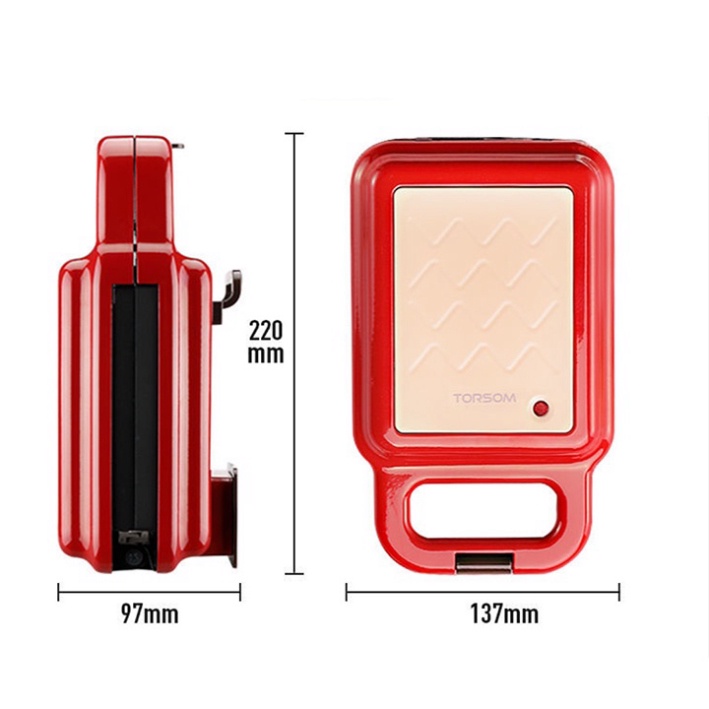 Máy làm bánh khuôn trứng gà non mini Torsom