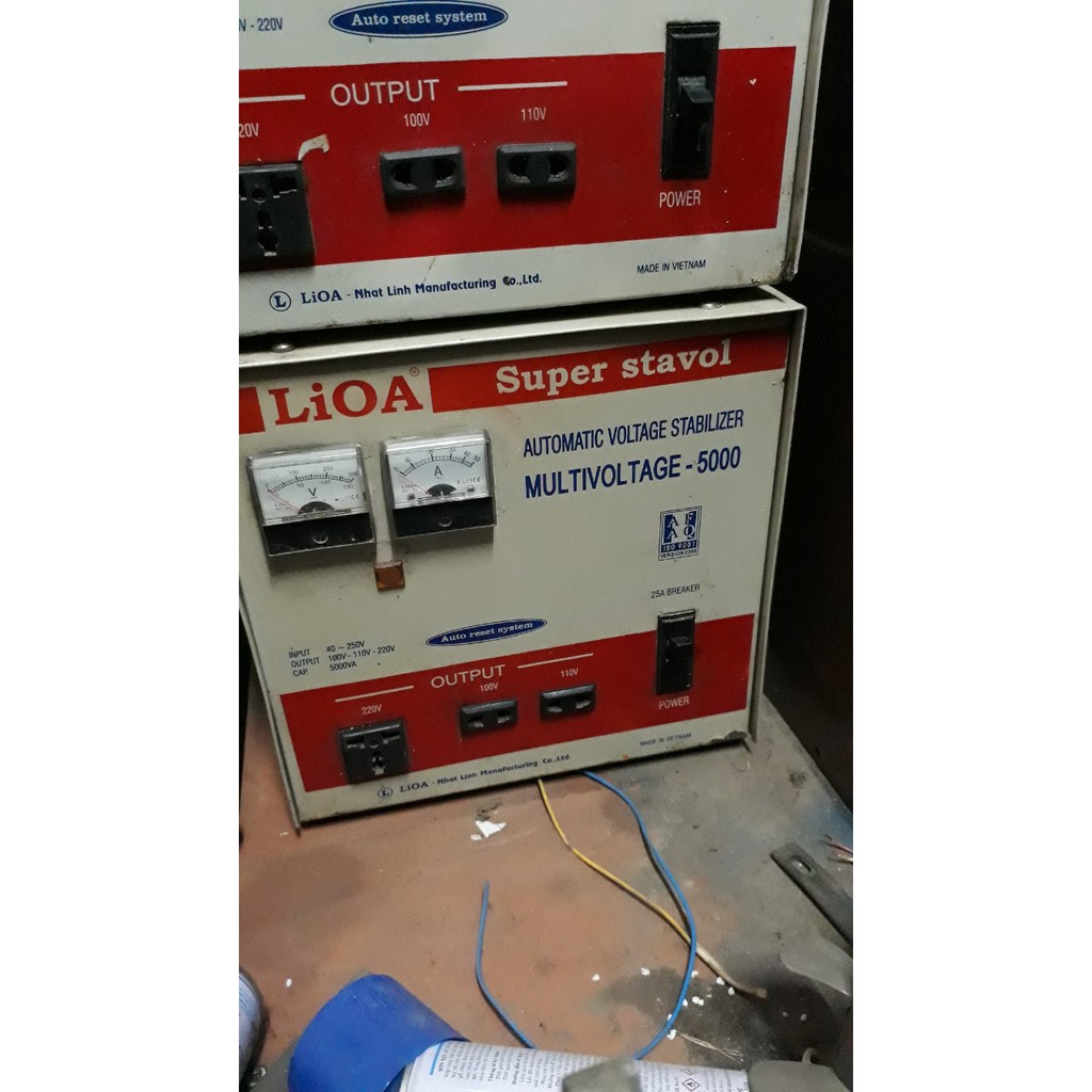 LIOA 5KW GIẢI 40-250V, HÀNG CŨ