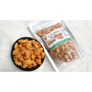 (500GR)HẠNH NHÂN RANG BƠ MỸ VỎ MỎNG