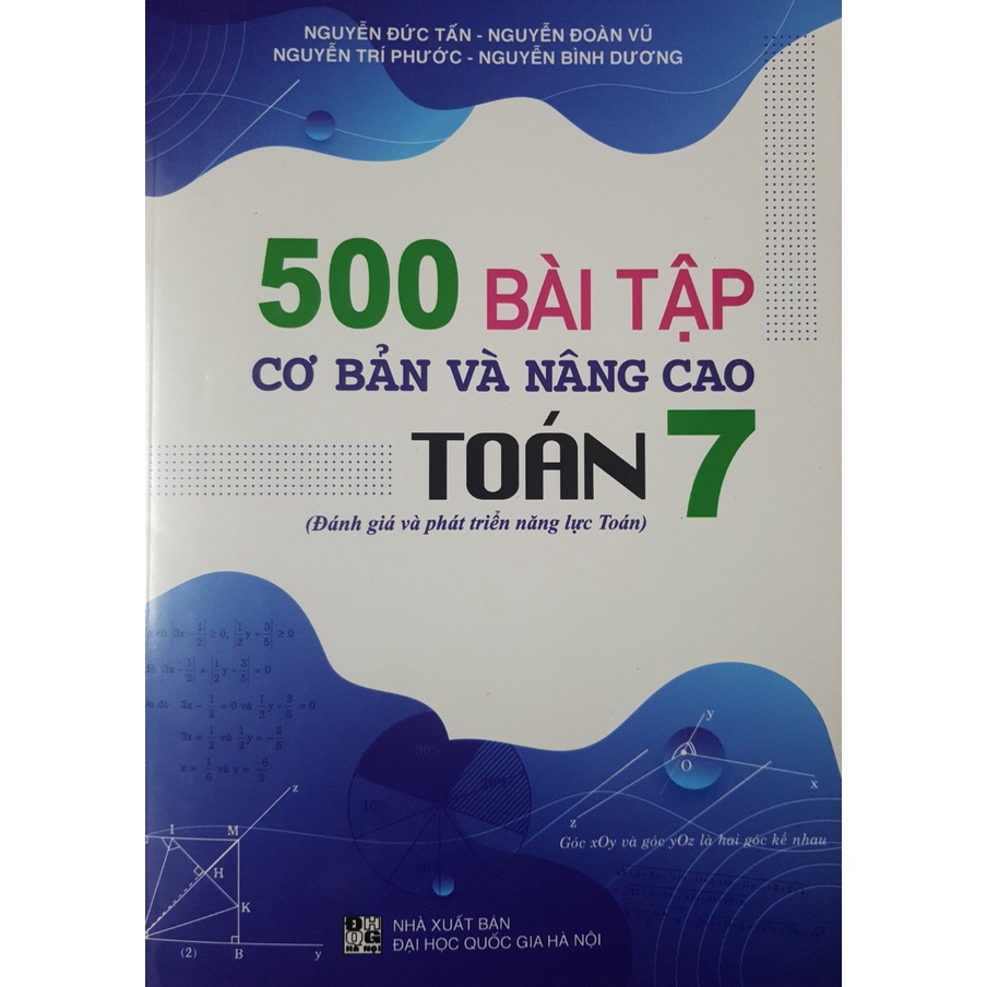 Sách - 500 Bài tập cơ bản và nâng cao Toán 7