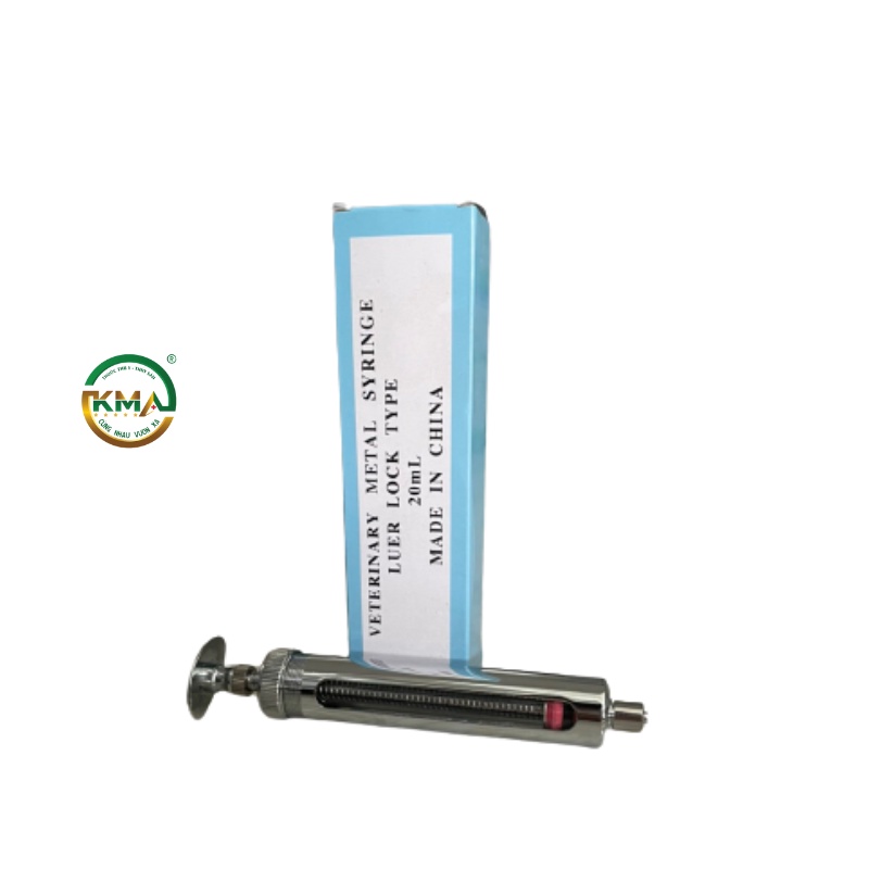 Ống tiêm inox 10ml- 20ml- Kim tiêm cho gia súc gia cầm