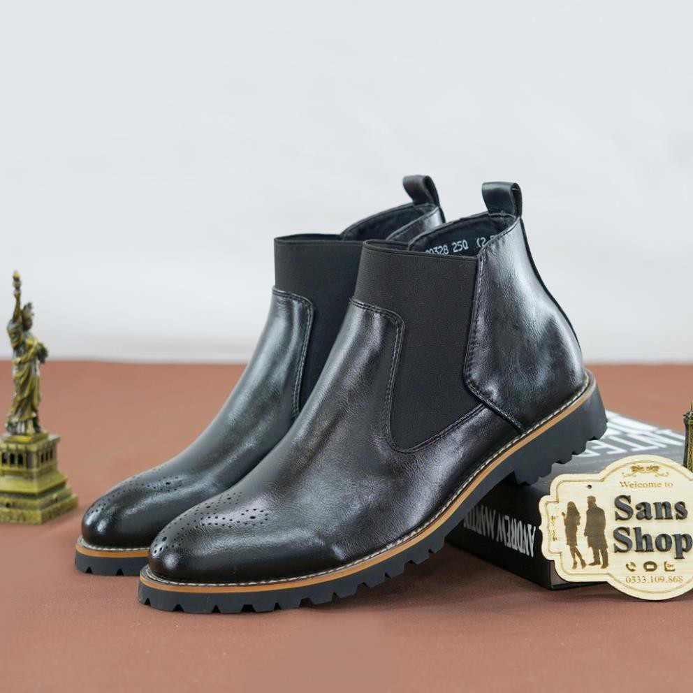 Free Giày Chelsea Boots Giày Bốt Nam Da Thật Sans101 Uy Tín 2020 ⚡ CHẤT sịn : " * ⁿ ? | BigBuy360 - bigbuy360.vn