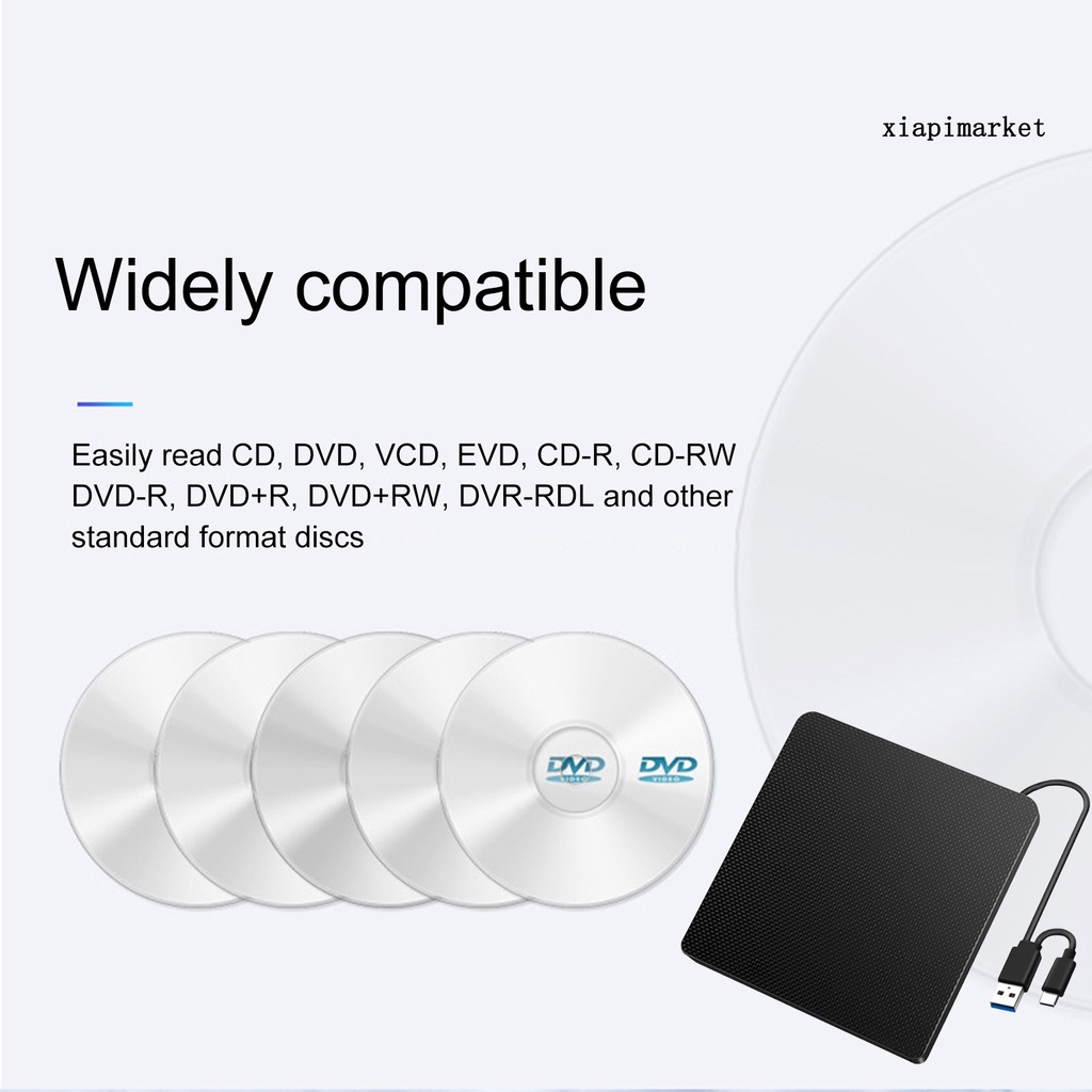 Ổ Đĩa Cd-Rw Dvd Đa Năng Usb 3.0 Type-C Cho Pc Laptop | BigBuy360 - bigbuy360.vn