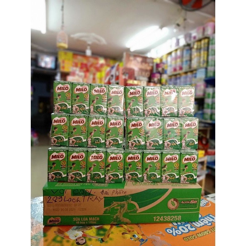 sữa milo 180ml 110ml