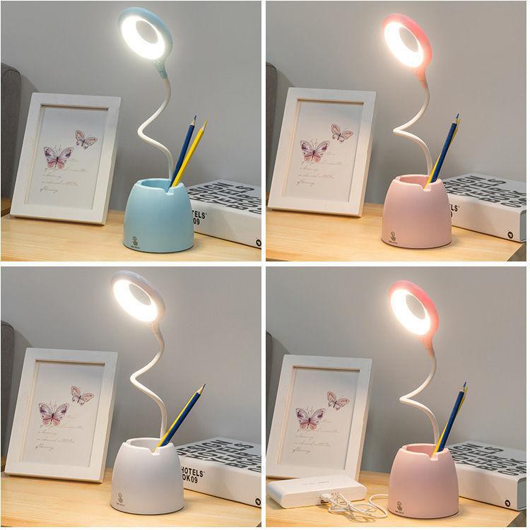 Đèn học bảo vệ mắt chống cận đa chức năng, Đèn tích điện chế độ LED 3 ánh sáng tùy chỉnh