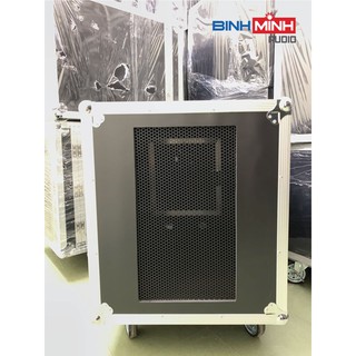 Tủ rack âm thanh gỗ lưới 10U