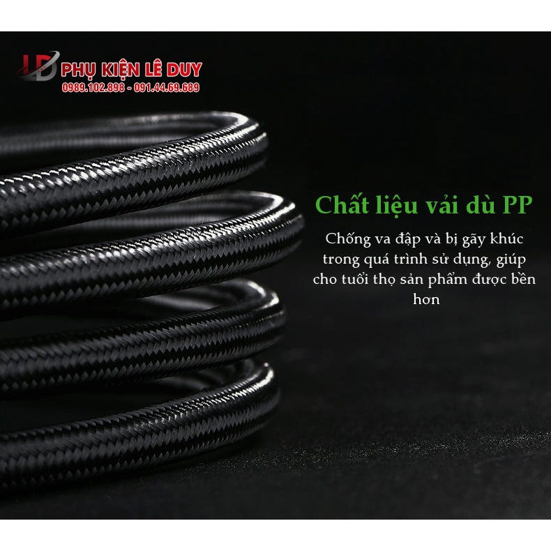 Cáp HDMI 2.0 bọc lưới Ugreen 40414, 40416 dài 10M - 15M hỗ trợ 3D 4K ✔HÀNG CHÍNH HÃNG ✔