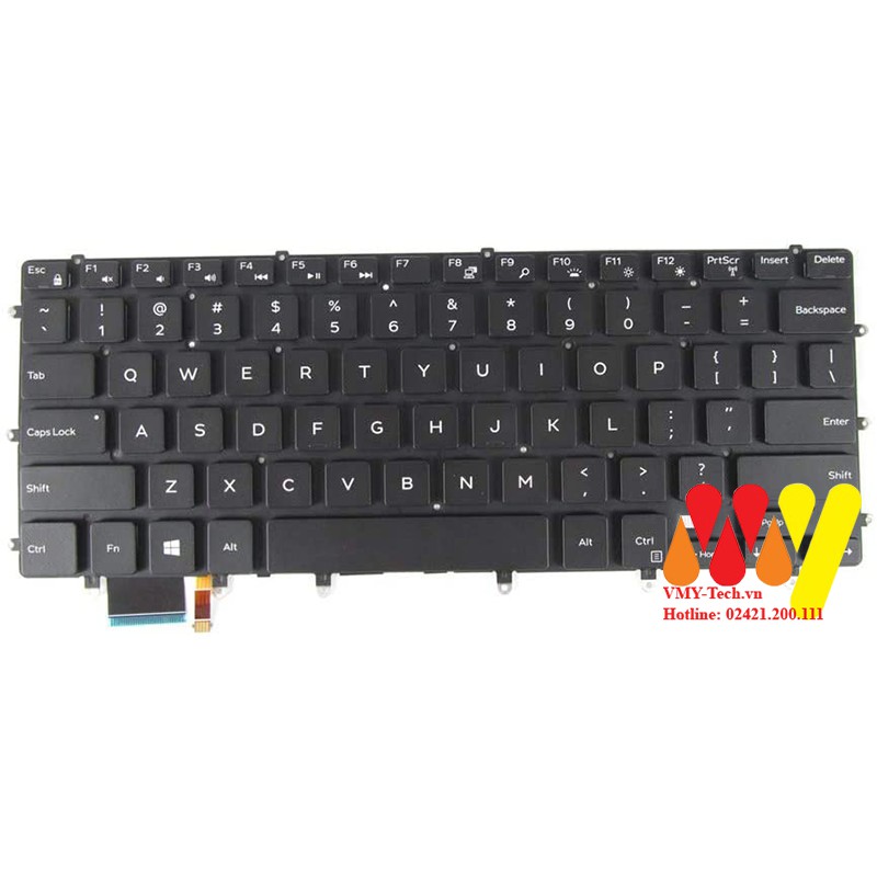 Bàn phím laptop Dell Inspiron 7558 7568 NEW 100%