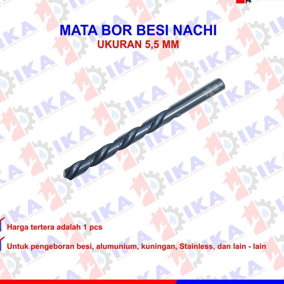 Mũi khoan sắt HSS chính hãng 1 1.5 2 2.5 3.5 4 4.5 5 5.5 6 8 mm (GINAL) PE giá tốt nhất