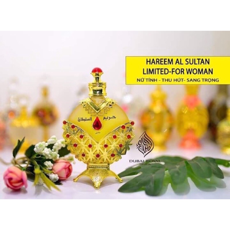 GIÁ BUÔN-tinh dầu nước hoa Dubai mẫu công chúa nội địa 35ml tặng kèm chai lăn 5ml