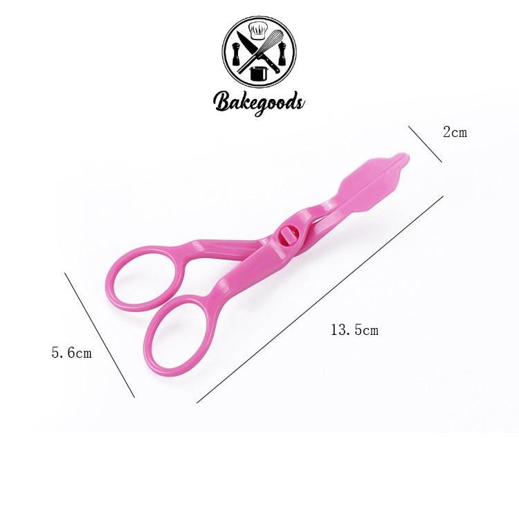 KÉO GẮP HOA bánh kem bằng nhựa