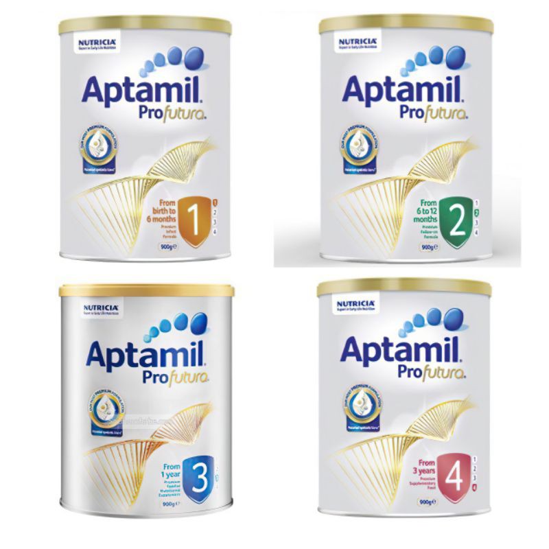 Sữa APTAMIL PRO Úc 900gr số 1,2,3,4
