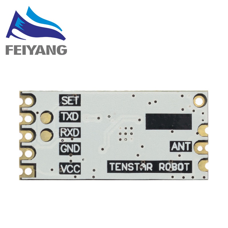Mạch thu phát RF UART SI4438 433Mhz HC-12 khoảng cách 1km tiện lợi