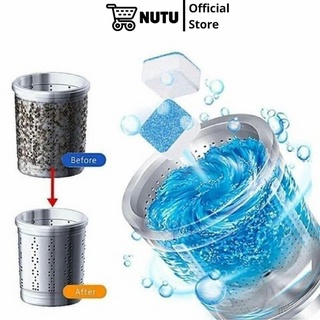 Viên Tẩy Máy Giặt Diệt Khuẩn và Tẩy Chất Cặn Lồng Máy Giặt, Chống Mùi Hôi