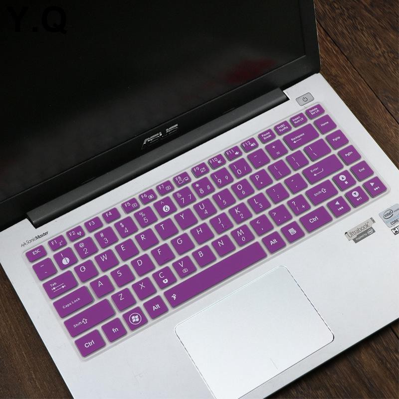 Miếng Dán Bảo Vệ Bàn Phím Laptop Bằng Silicone Cho ASUS X441 E402 A480 R417N 14inch