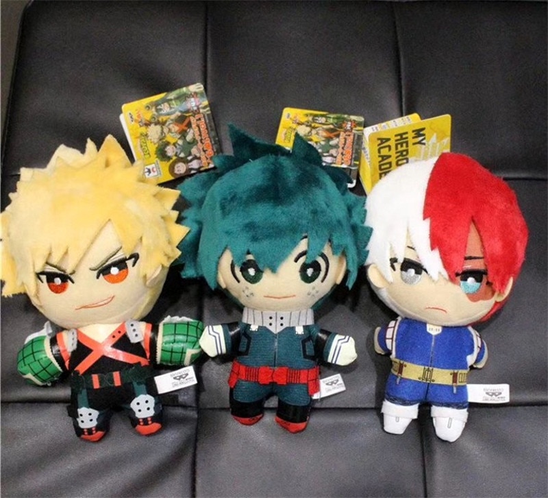 đồ chơi nhồi bông Hình Nhân Vật Hoạt Hình My Hero Academia 15cm