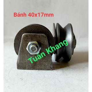 Bánh xe cửa sắt rãnh V