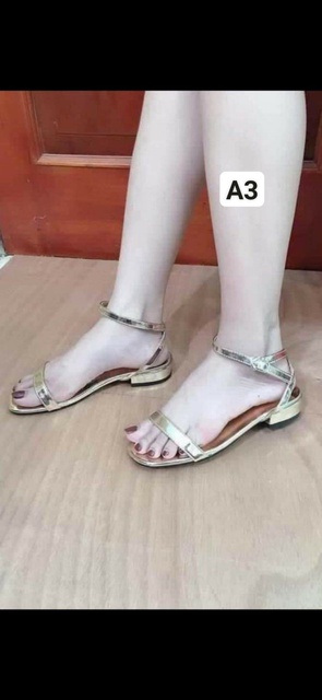 [ FREESHIP ] SANDAL NỮ QUAI NGANG GÓT VUÔNG 3 PHÂN CỰC XINH (Ảnh thật cuối bài)