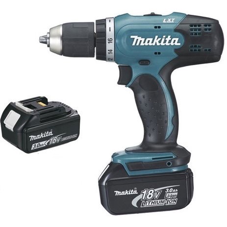 Máy khoan vặn vít dùng pin Makita DDF453SYE - 18V, 1.5Ah, Kích thước nhỏ gọn, Trọng lượng nhẹ 1.6kg