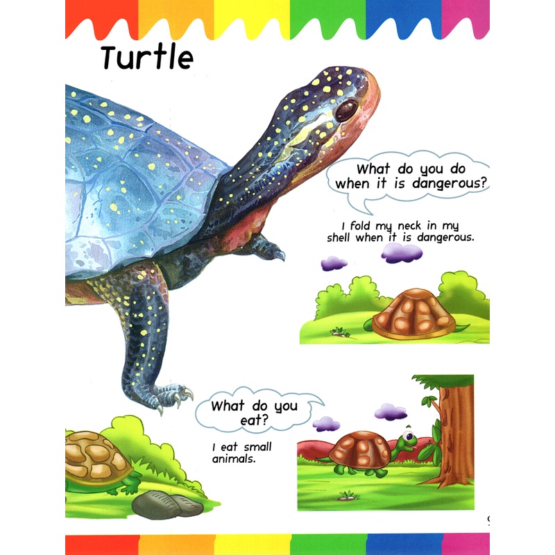 Sách My First Questions &amp; Answers - Reptiles &amp; Amphibians