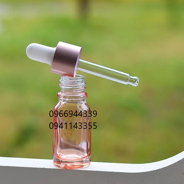 Chai Bóp giọt Serum 10ml 15ml 20ml cao cấp Rose Gold Tinh dầu